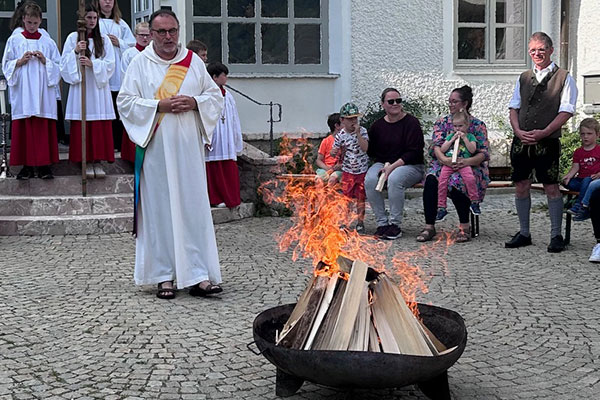 Johannisfeier auf der Au