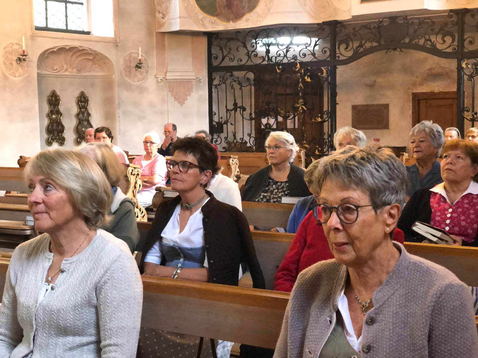 Kath. Frauenbund Berchtesgaden Maiandacht in Maria Gern